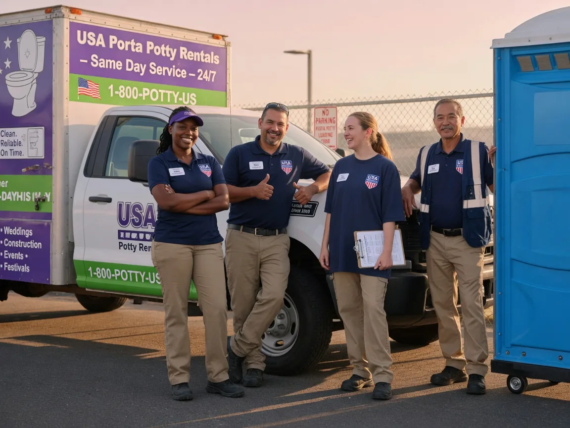 Porta Potty Rental company in Perry, OH